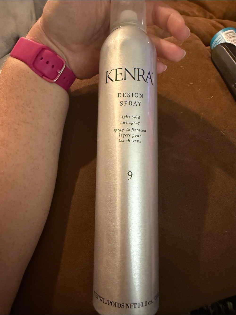 Kenra Design Spray 9 Light Hold Hairspray — Silver